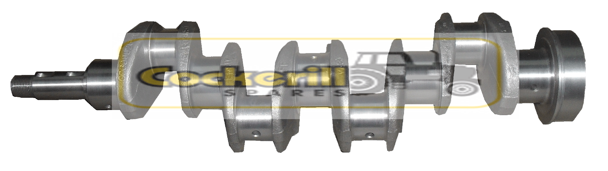 Crankshaft Standard Complete  with Dowel Pins and 2 Crank Keys