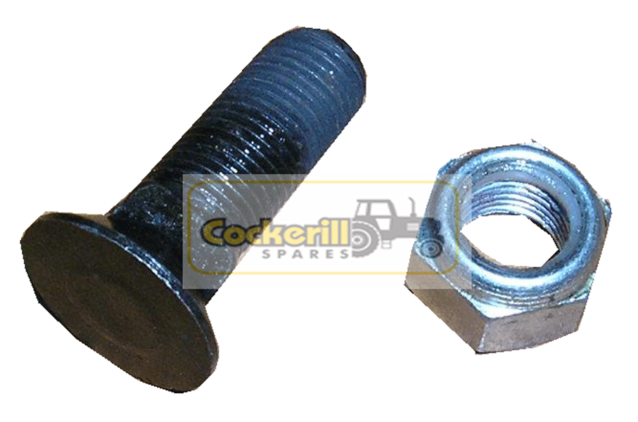 Shovel Bolt & Nyloc Nut