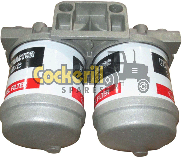Fuel Filter Double Assembly (With 2 Aluminium Bowls)