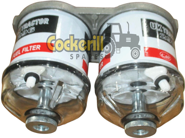 Fuel Filter Double Assembly (With 2 Glass Bowls)