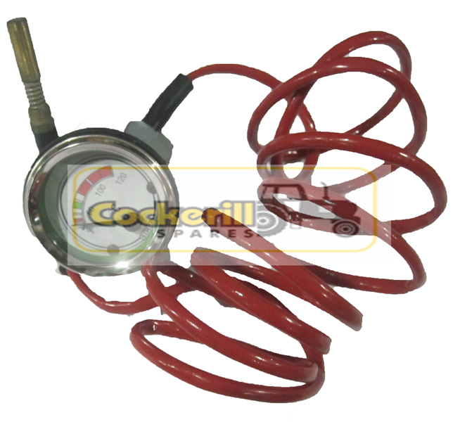 Temperature Gauge Dia 52mm, 10mm Nut, 2 Meter Capillary